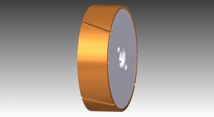 diamond profile Z peripheral wheels for stone - mole periferiche diamantate con profilo Z